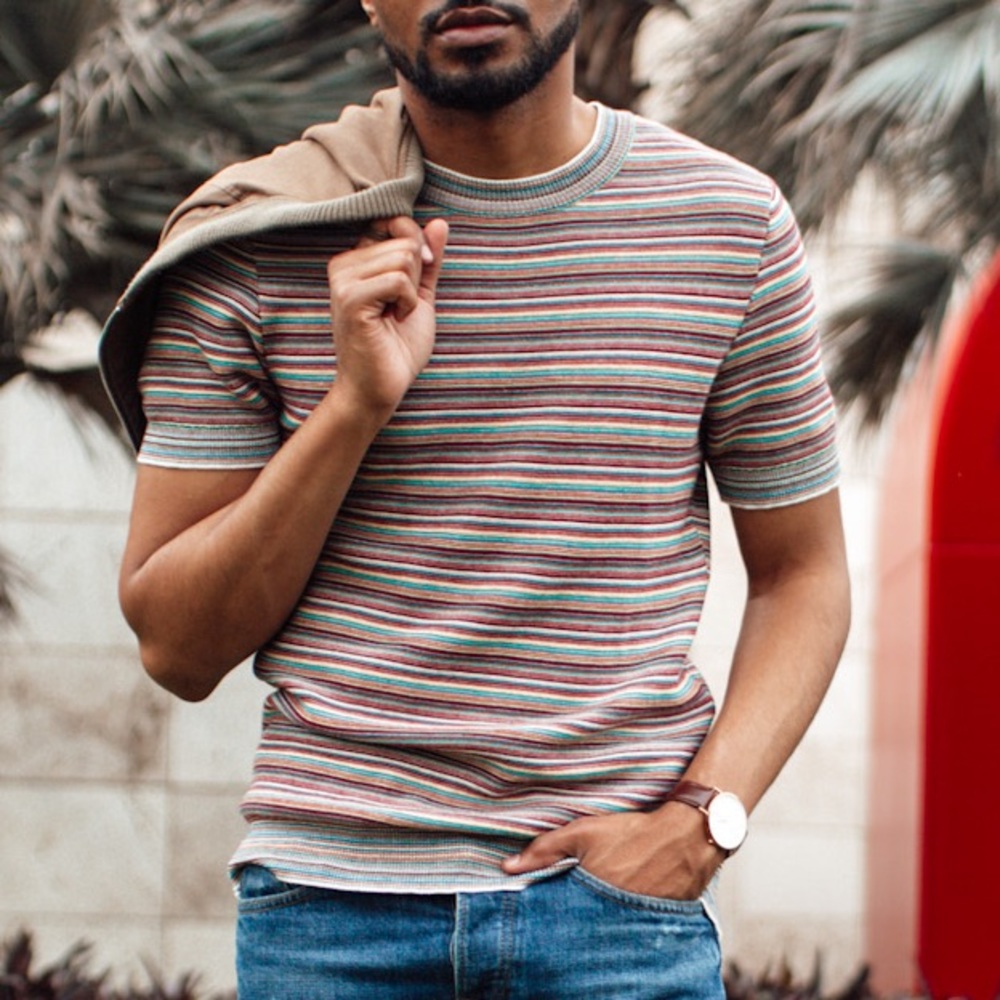 Topman Striped Tee